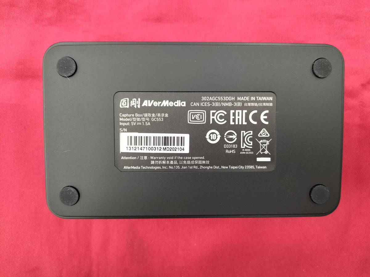 AVerMedia Capture Board GC553
