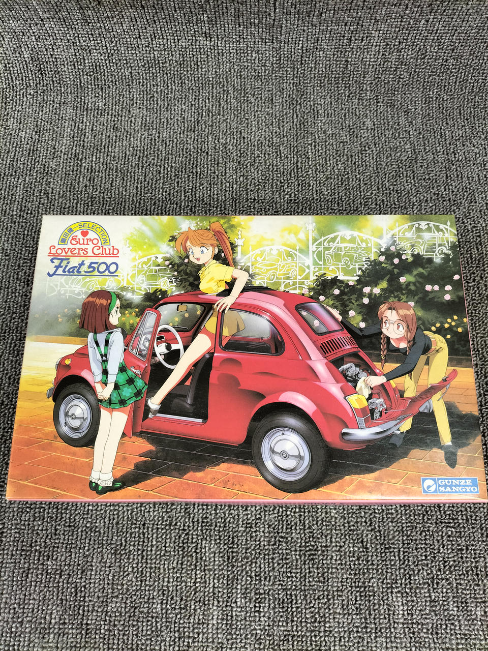Gunze Sangyo Kenichi Sonoda SELECTION: Fiat 500 Euro Lover Club - Banzai Thrifting | BanzaiHobby