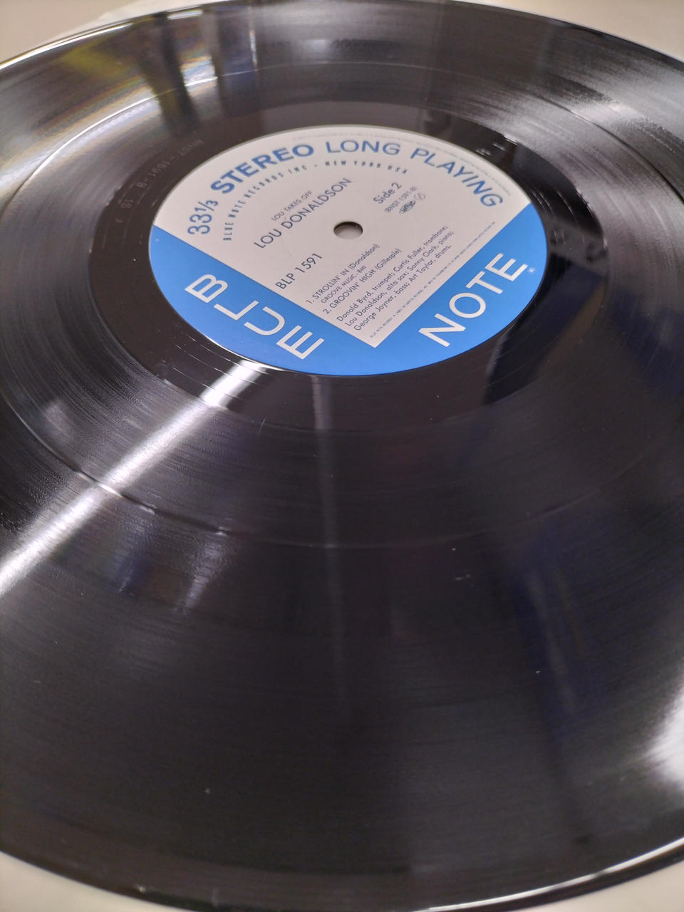 BLUE NOTE LP record BLP1591