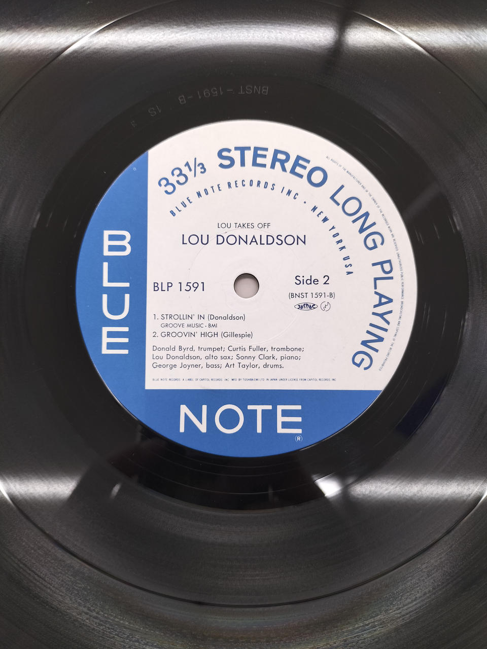 BLUE NOTE LP record BLP1591