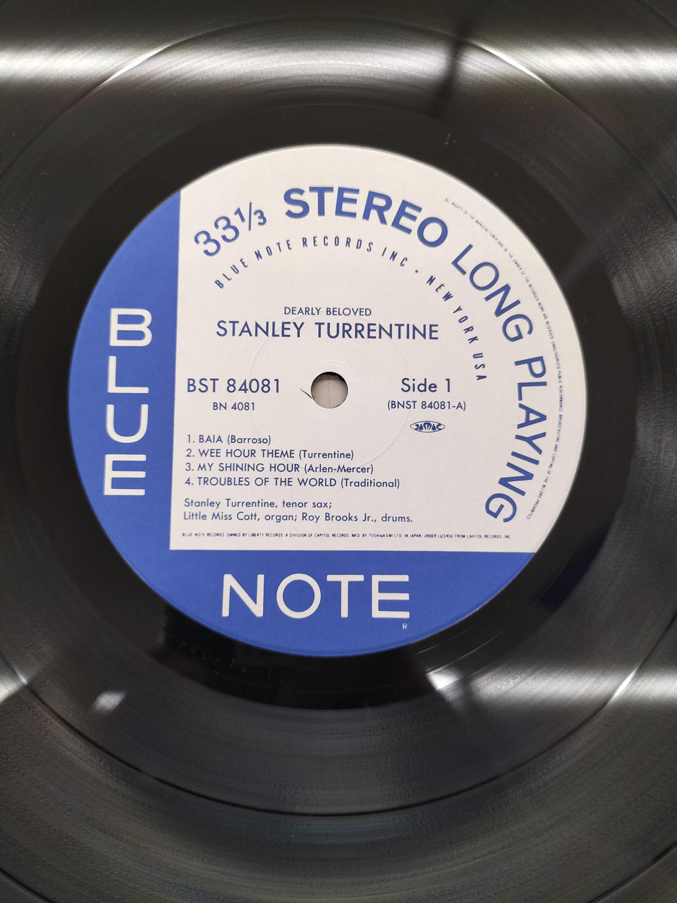 BLUE NOTE LP Record BST-84081
