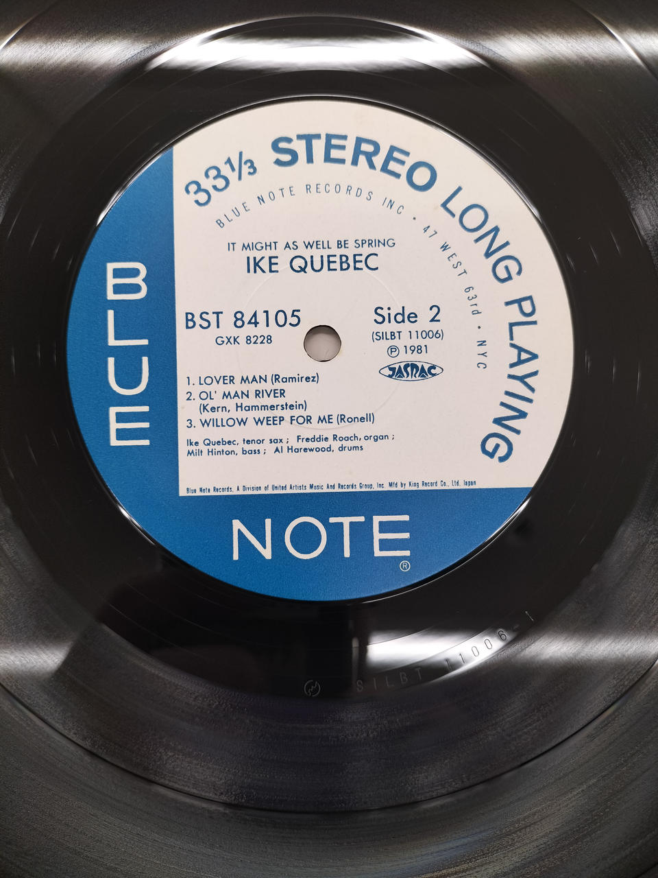 BLUE NOTE LP Record GXK8228