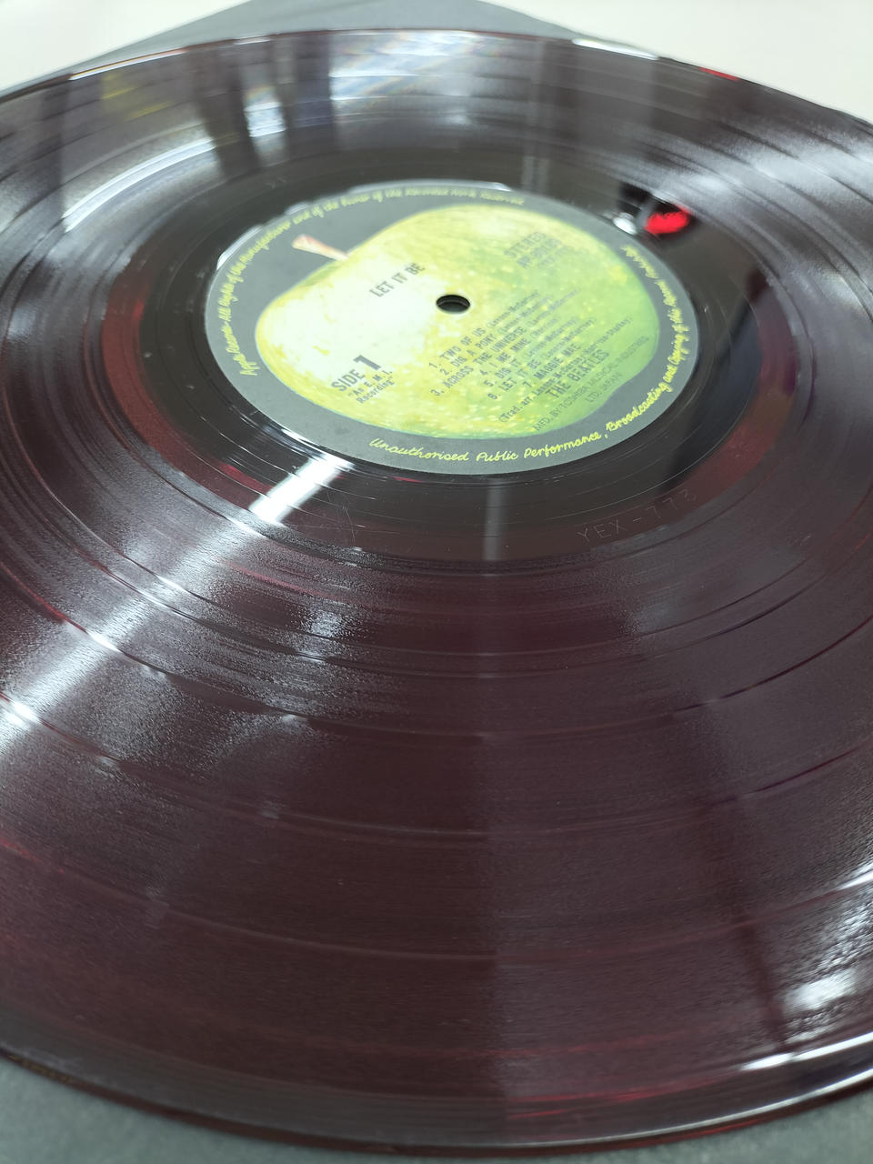 Toshiba Musical Industries LP Record AP-80189