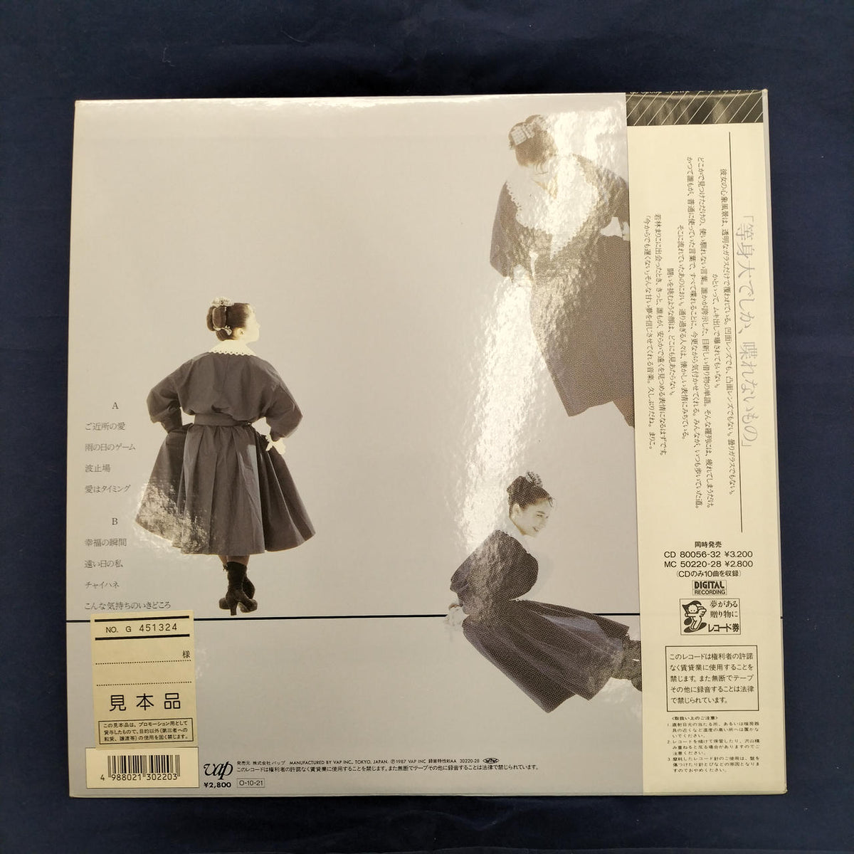 VAP Co., Ltd. Mariko Wakabayashi 'End of a Rainbow' Sample Disc 30220-28