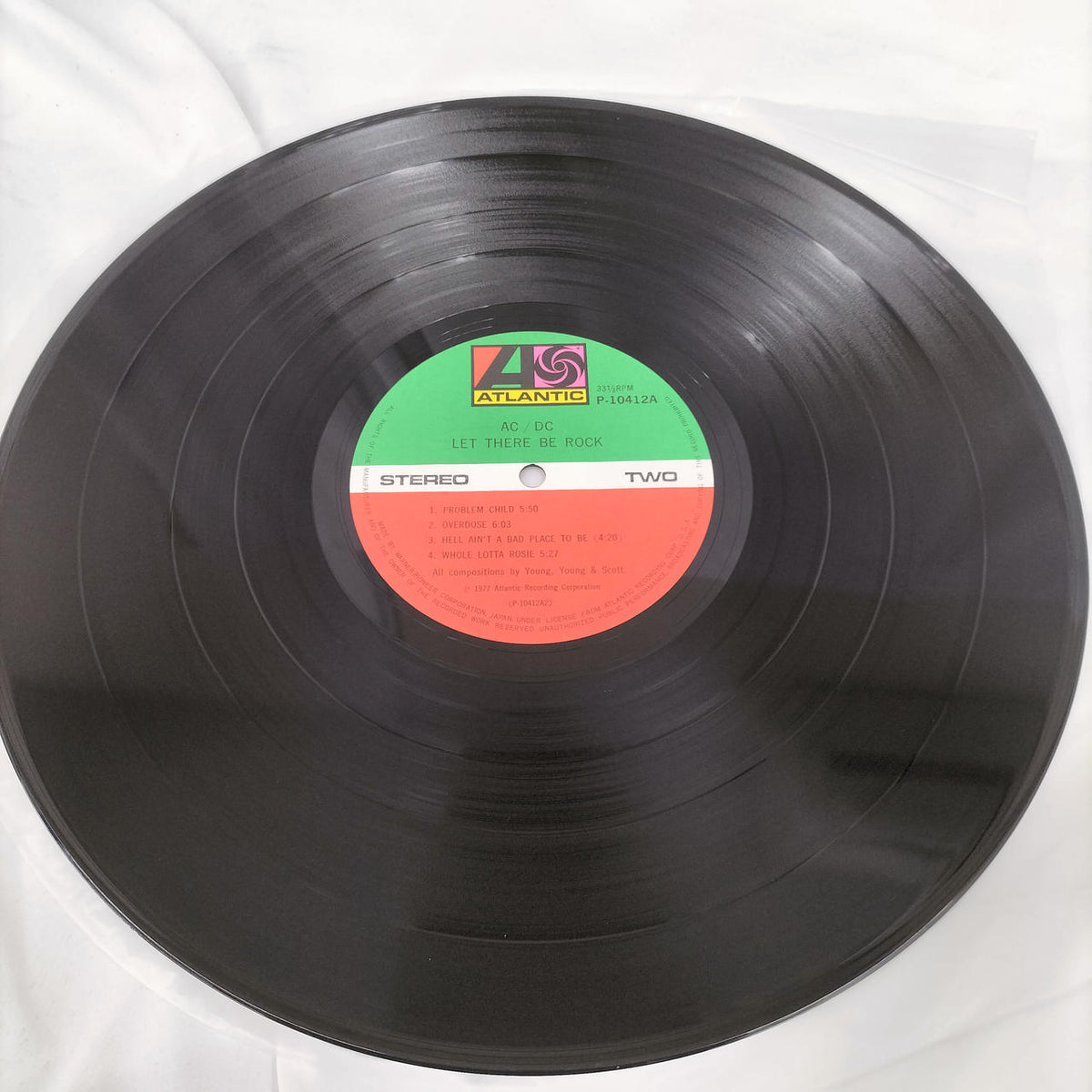 AC/DC LP LET THERE BE ROCK