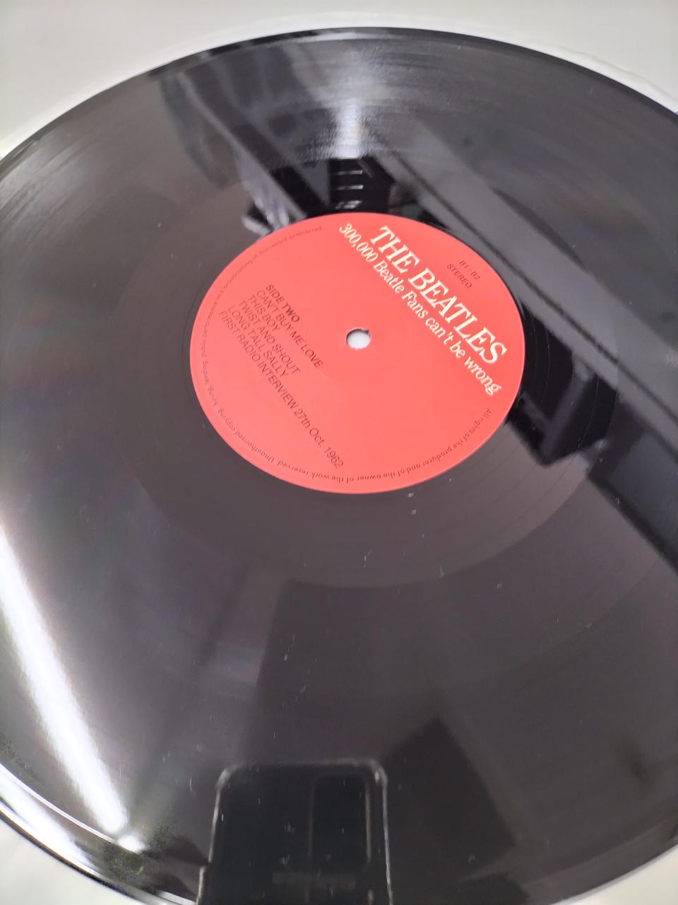 STEREO LP record