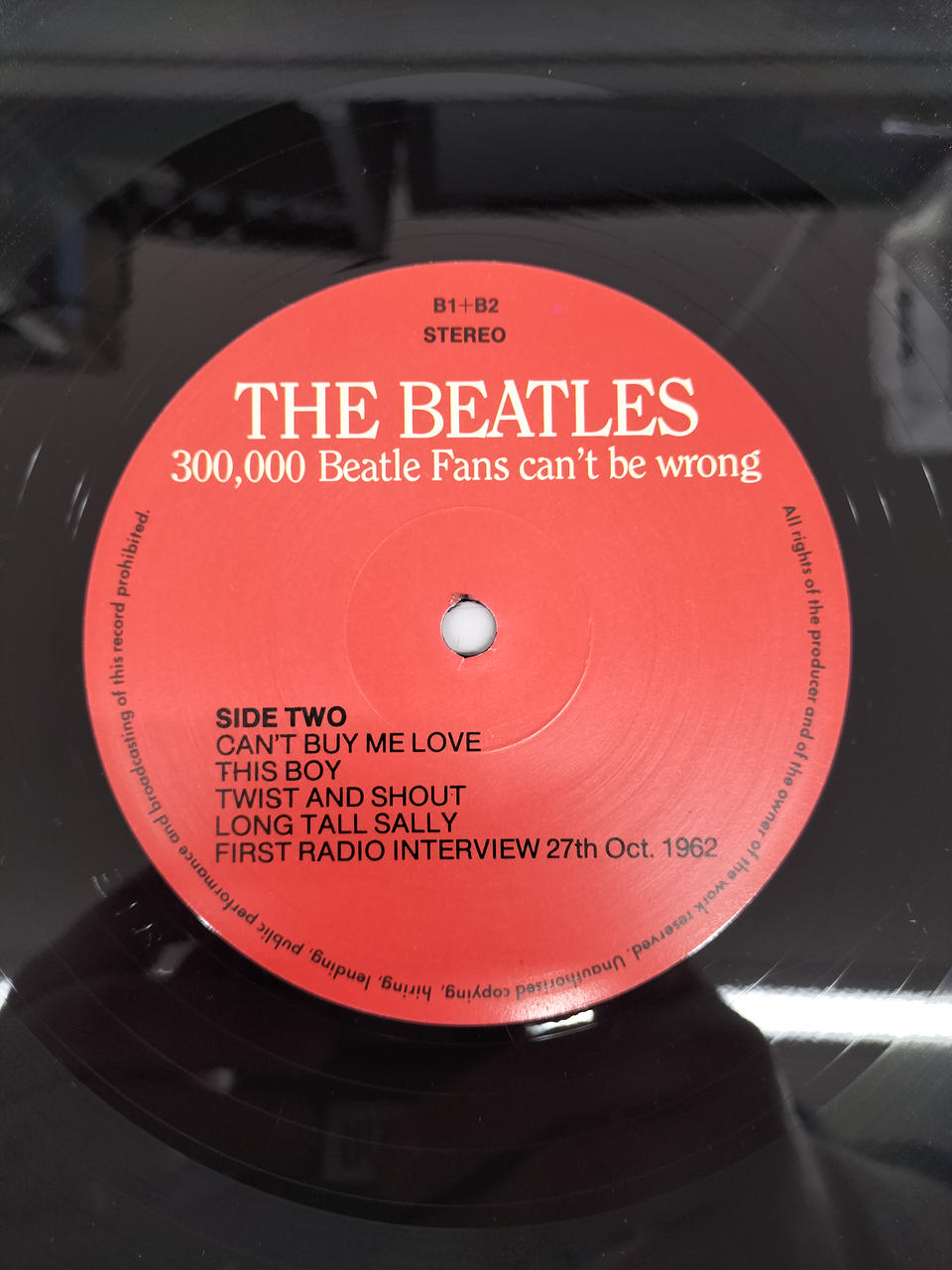 STEREO LP record