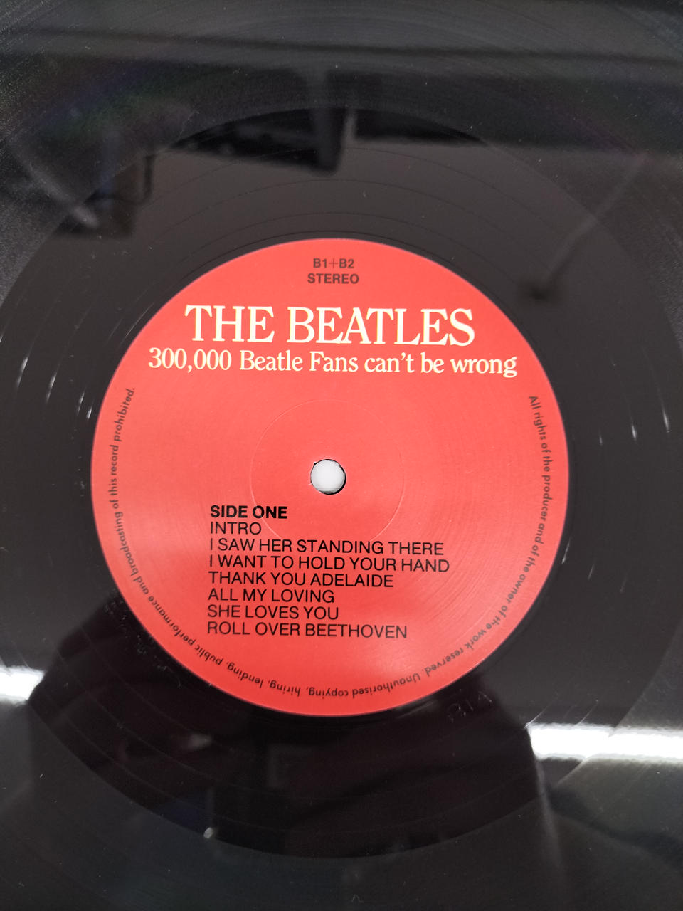 STEREO LP record