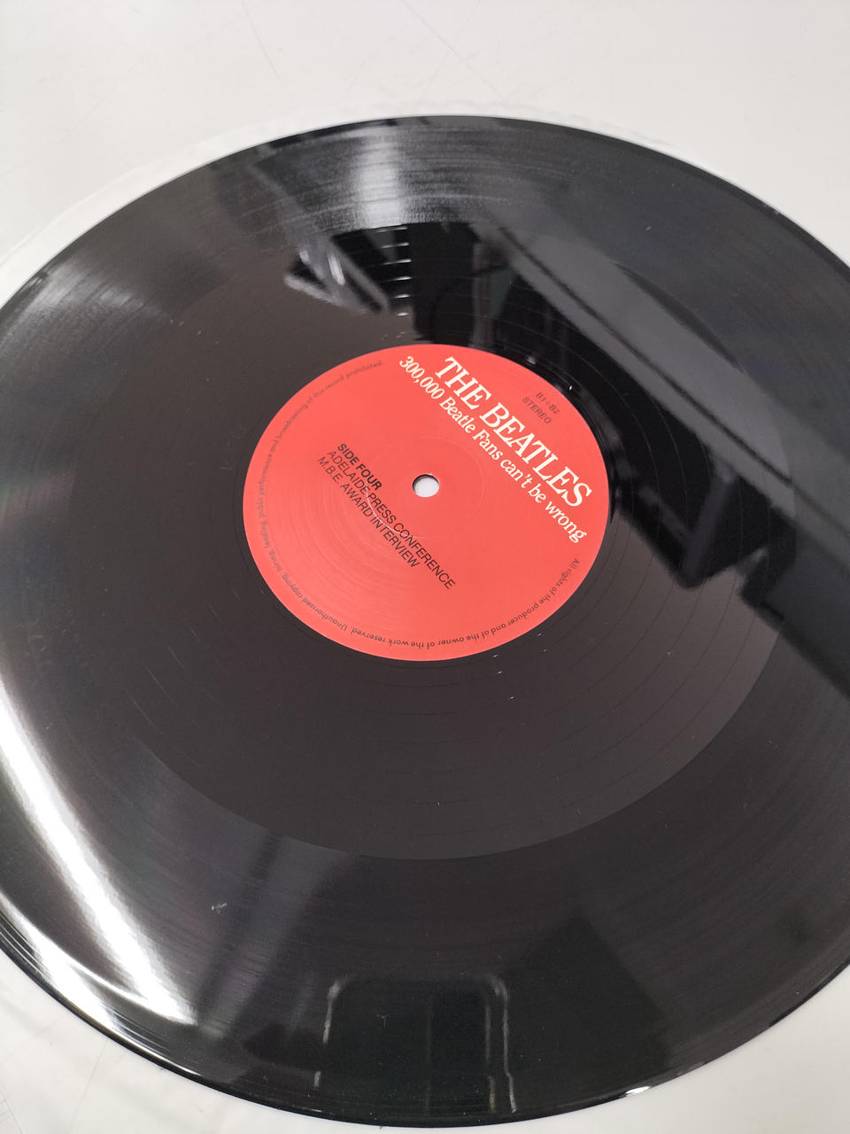 STEREO LP record