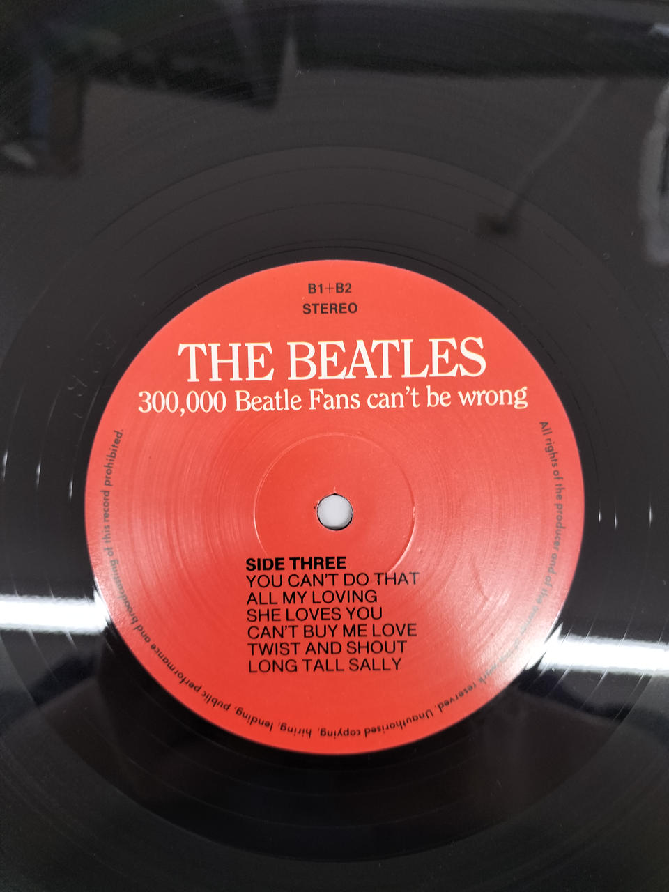 STEREO LP record
