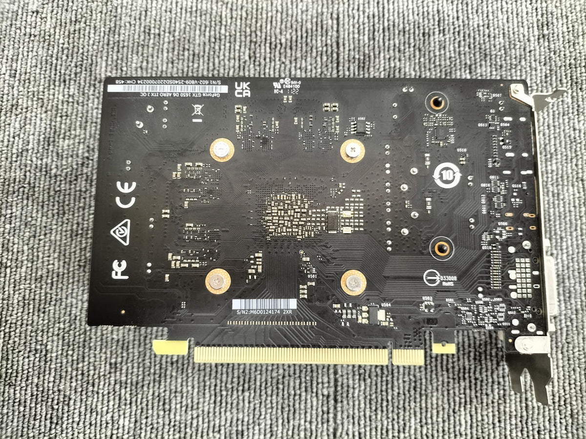 MSI Graphics Board GTX1650 D6 AERO ITX J OC
