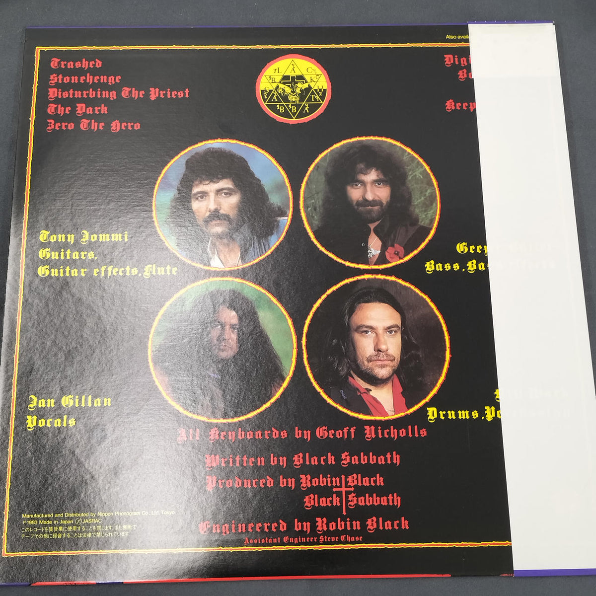 VERTIGO LP Western Music Black Sabbath / The Devil's Pawn