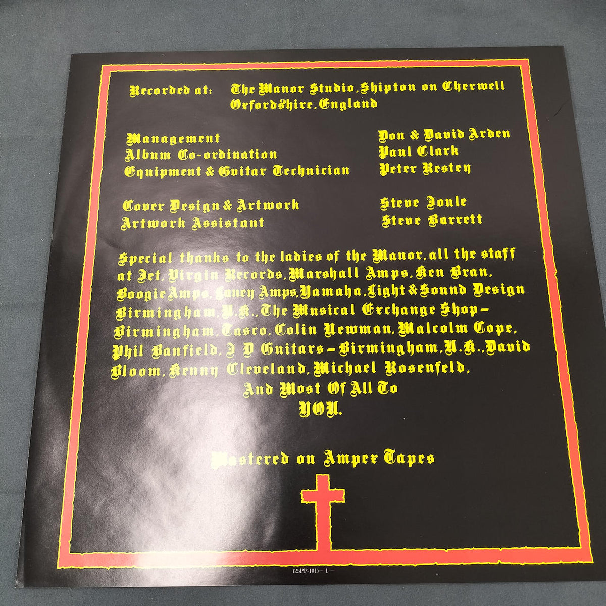 VERTIGO LP Western Music Black Sabbath / The Devil's Pawn