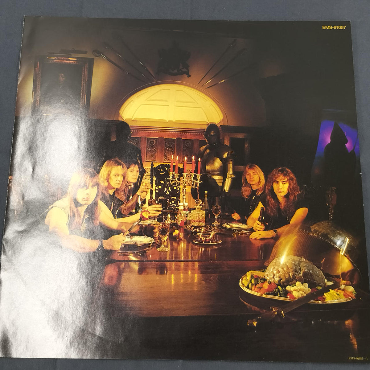 EMI LP Western Music Iron Maiden / Brain Reform