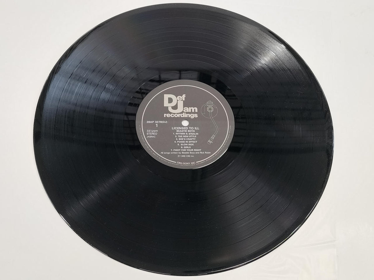 CBS SONY LP Beastie Boys / Licensed to Ill Licensed to Il