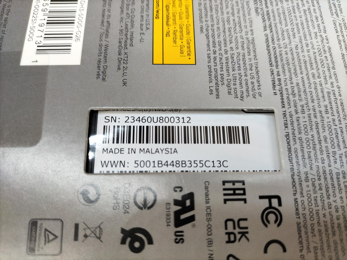 SANDISK SSD SDSSDH3-500G-G26