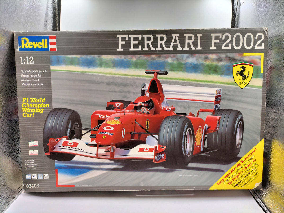 REVELL Scale Plastic Model FERRARI F2002