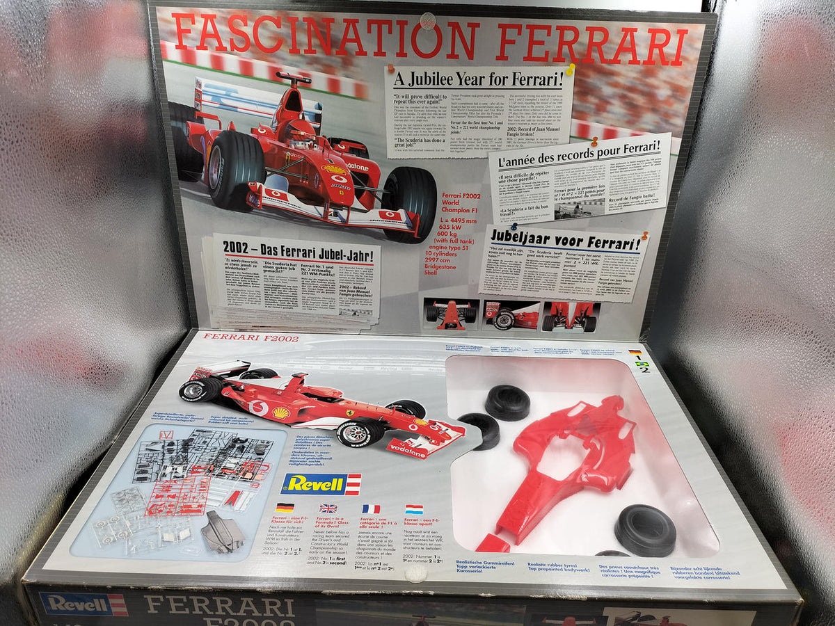 REVELL Scale Plastic Model FERRARI F2002