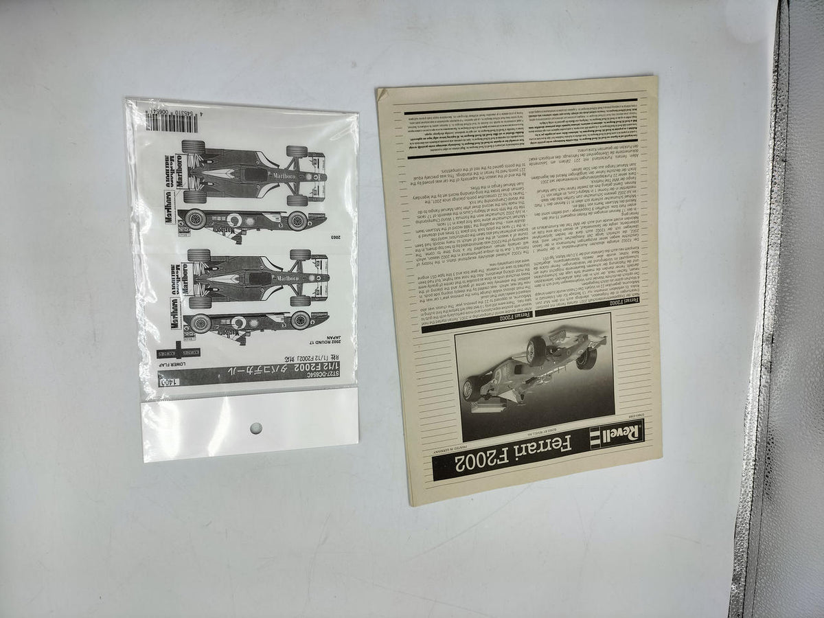 REVELL Scale Plastic Model FERRARI F2002