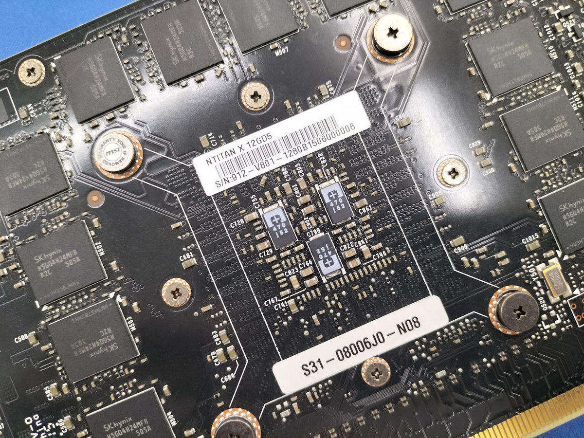 NVIDIA Graphics Board: NTITAN X 12GD5