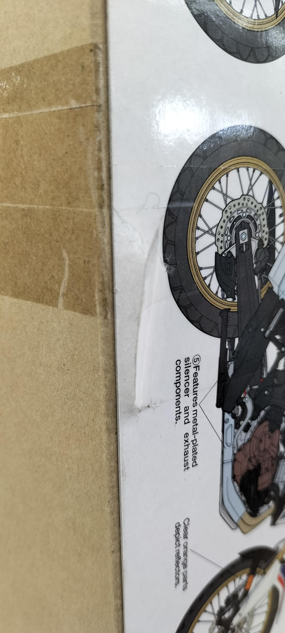 TAMIYA 1/6 Motorcycle HONDA CRF1000L Africa Twin