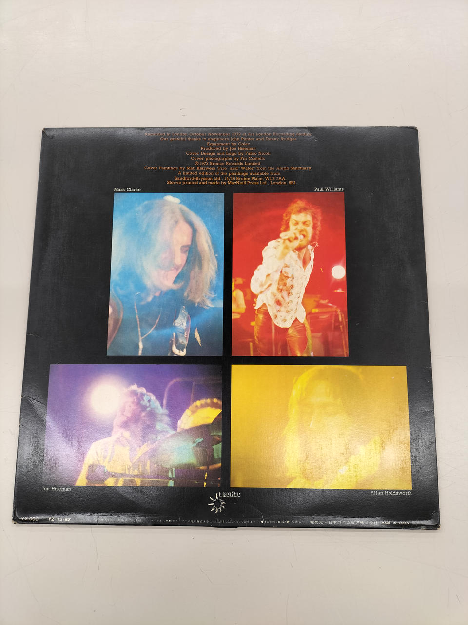 Nihon Columbia Co., Ltd. LP Record Tempest YZ-13-BZ