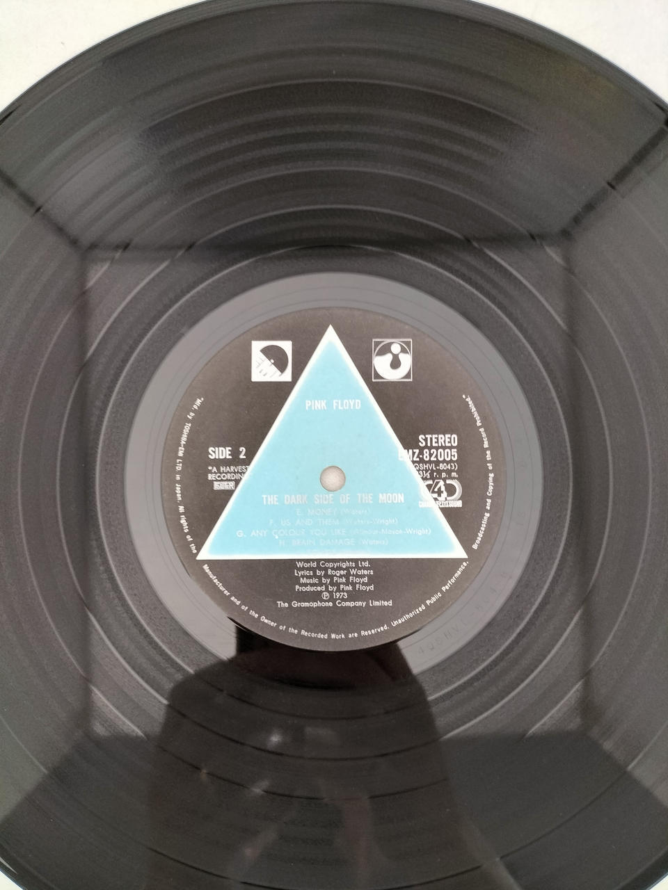 Toshiba EMI LP Western Music Pink Floyd / Madness EMZ-82005