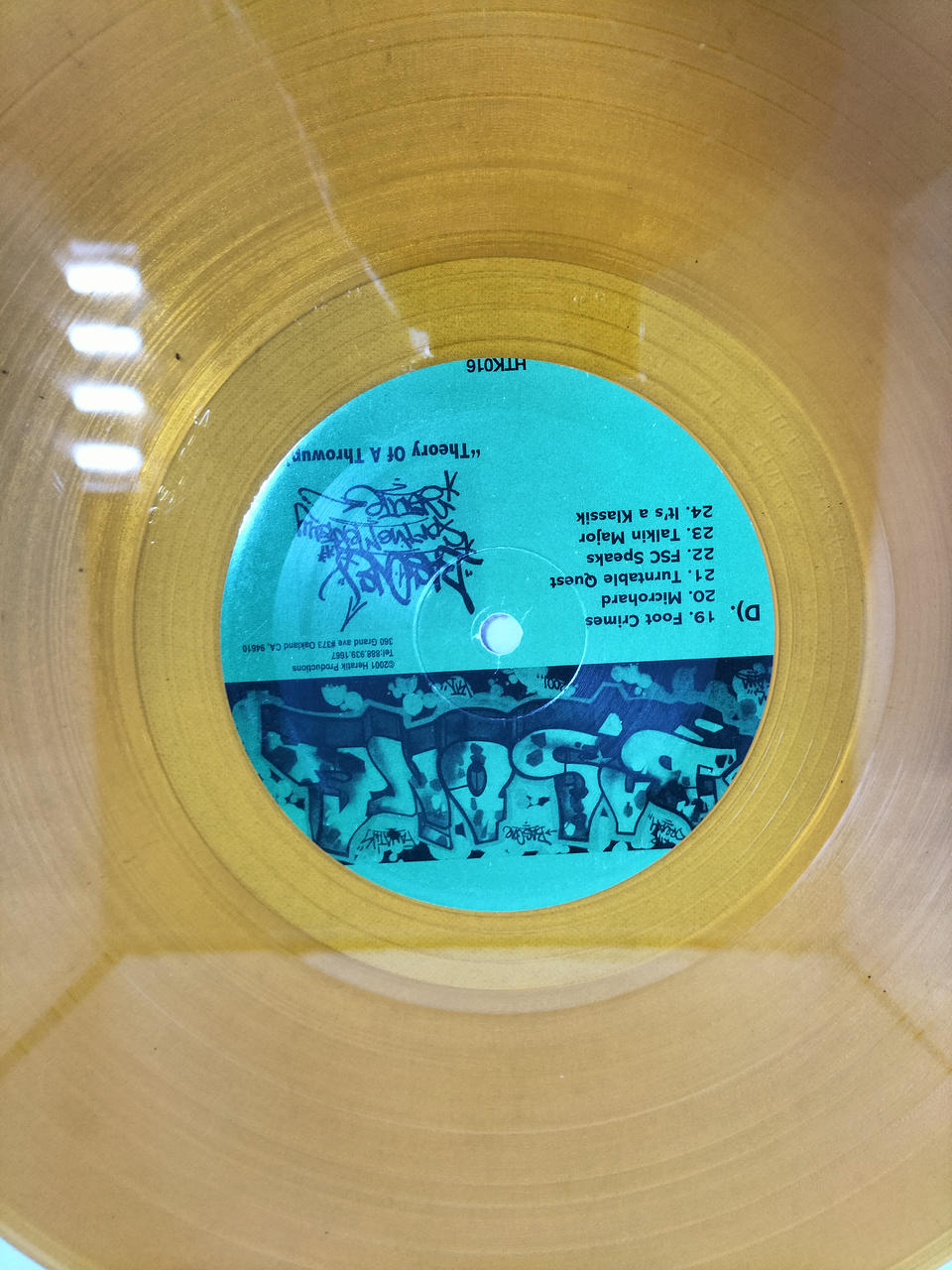 FANATIK LP Western Music THEORY OF A THROW-UP