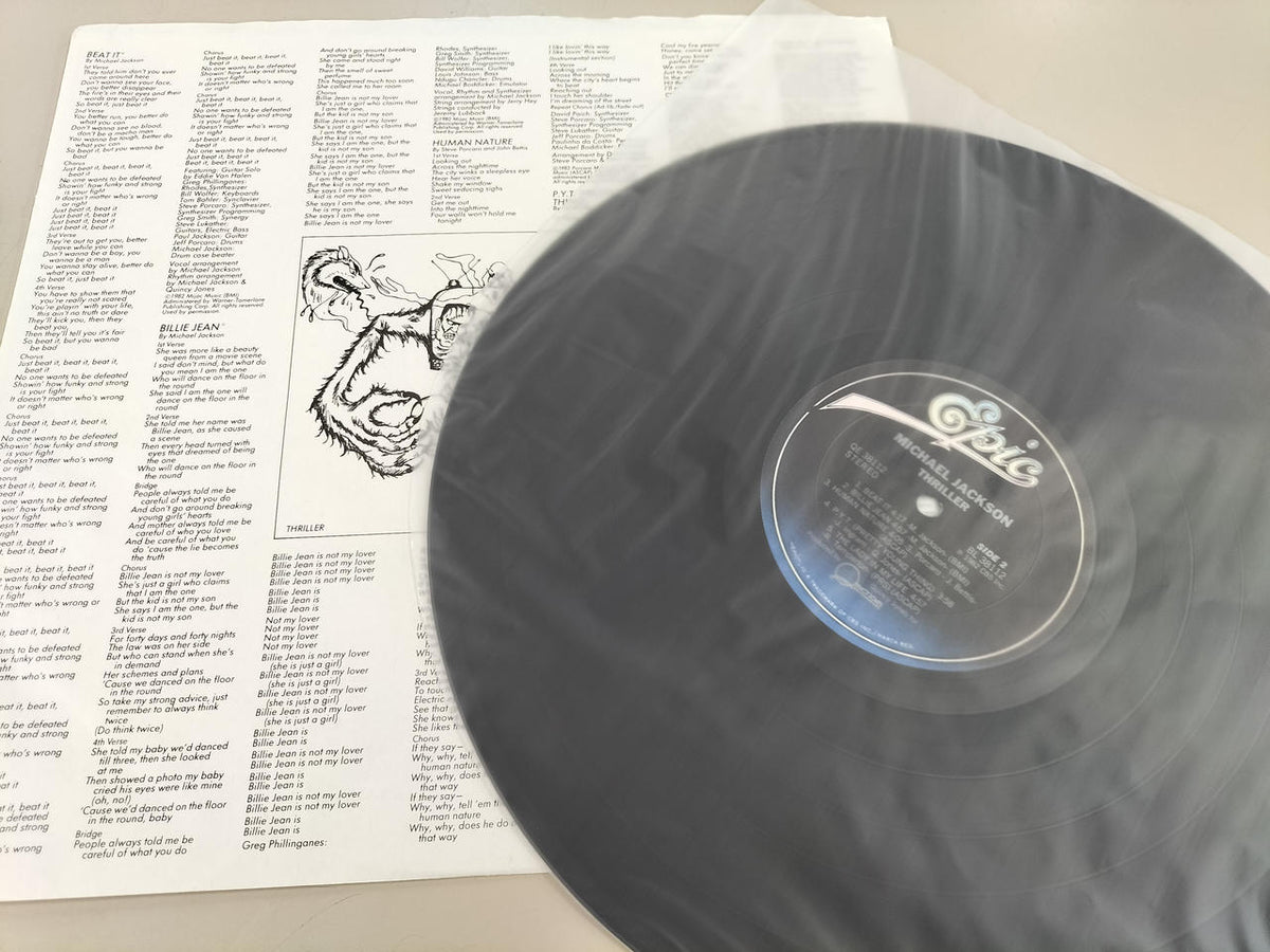 EPIC Records LP Western Music THRILLER/QE38112