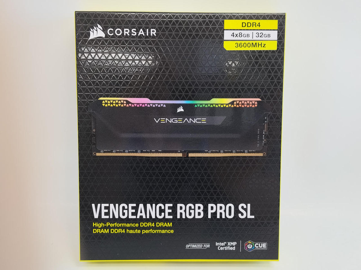 CORSAIR VENGEANCE RGB PRO SL 32GB CMH32GX4M4D3600C18