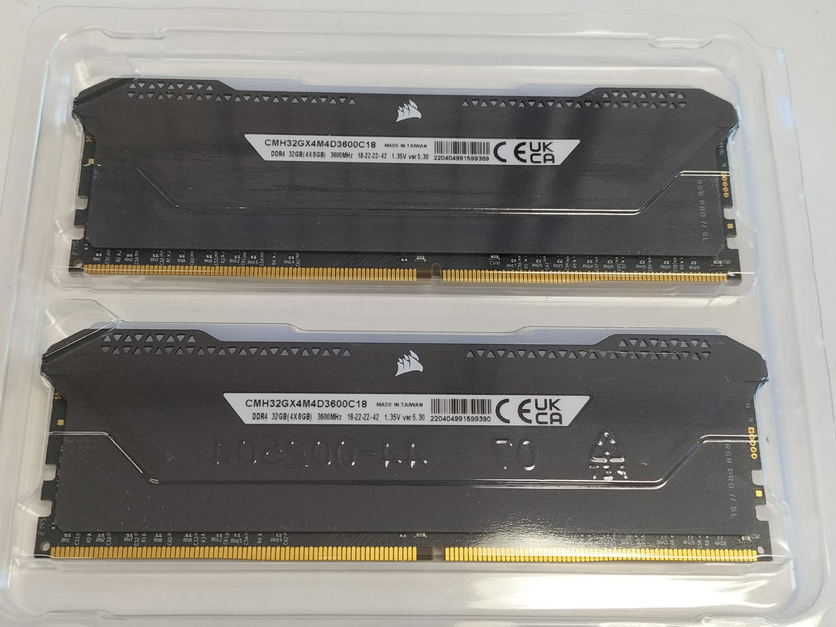 CORSAIR VENGEANCE RGB PRO SL 32GB CMH32GX4M4D3600C18