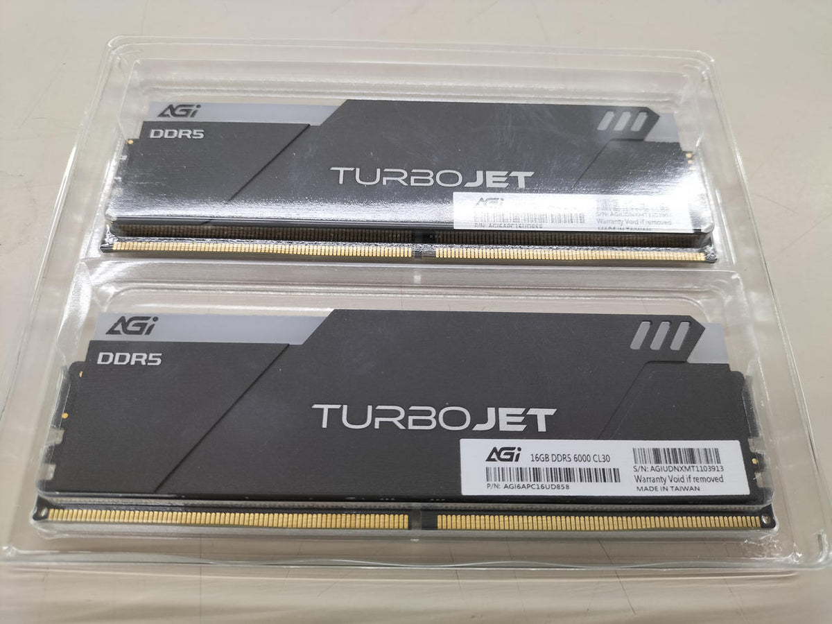 AGI PC Memory DDR5-6000 16GB × 2 Cards