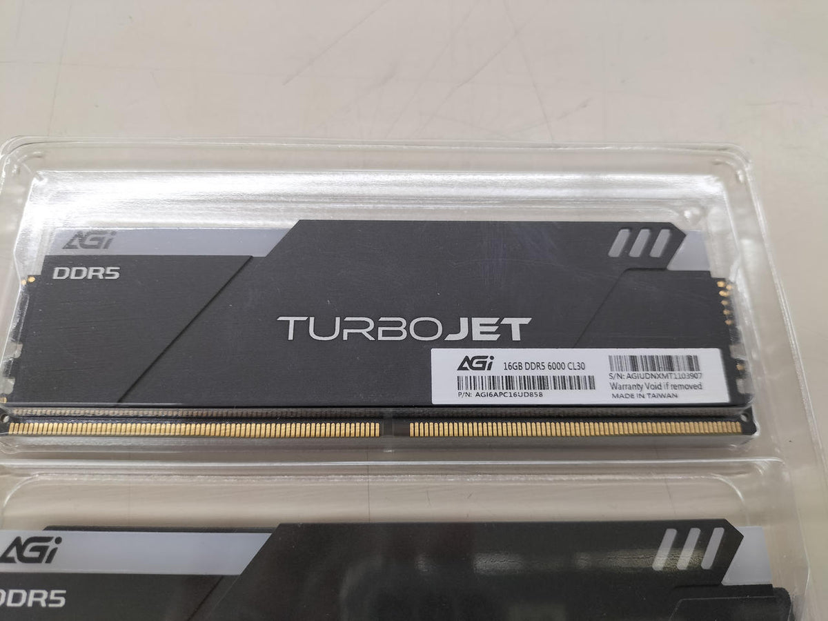 AGI PC Memory DDR5-6000 16GB × 2 Cards
