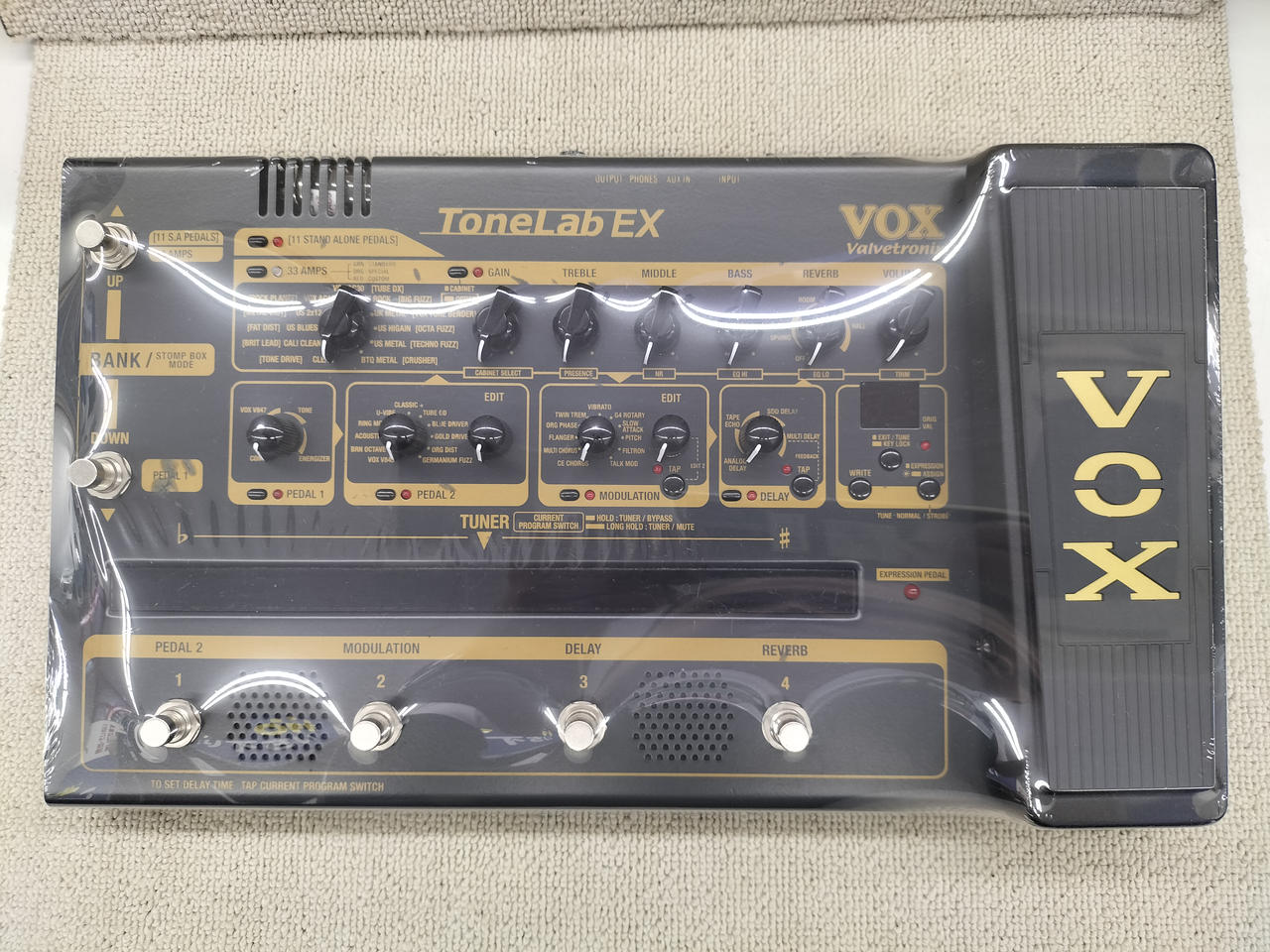 VOX Multi-Effects Pedal TONELAB EX