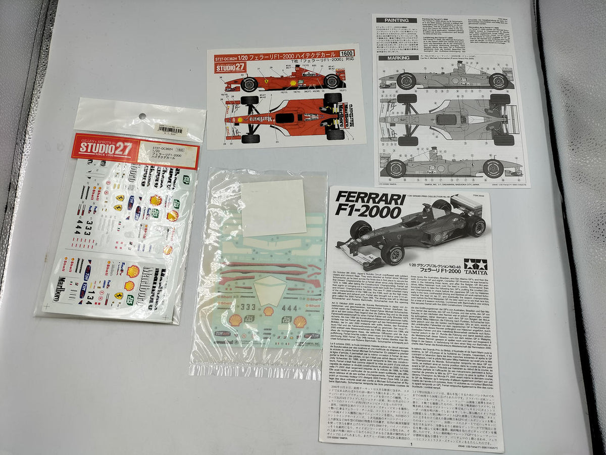TAMIYA Plastic Model Ferrari F1-2000