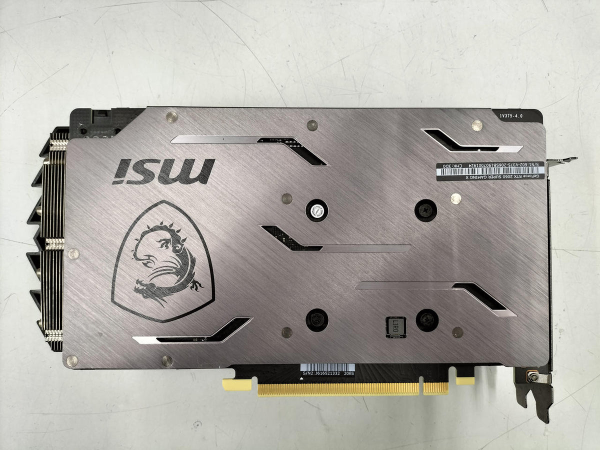 MSI PCI-EXPRESS Bus-Compatible NVIDIA Graphics Card RTX 2060 SUPER GAMING X 8GB