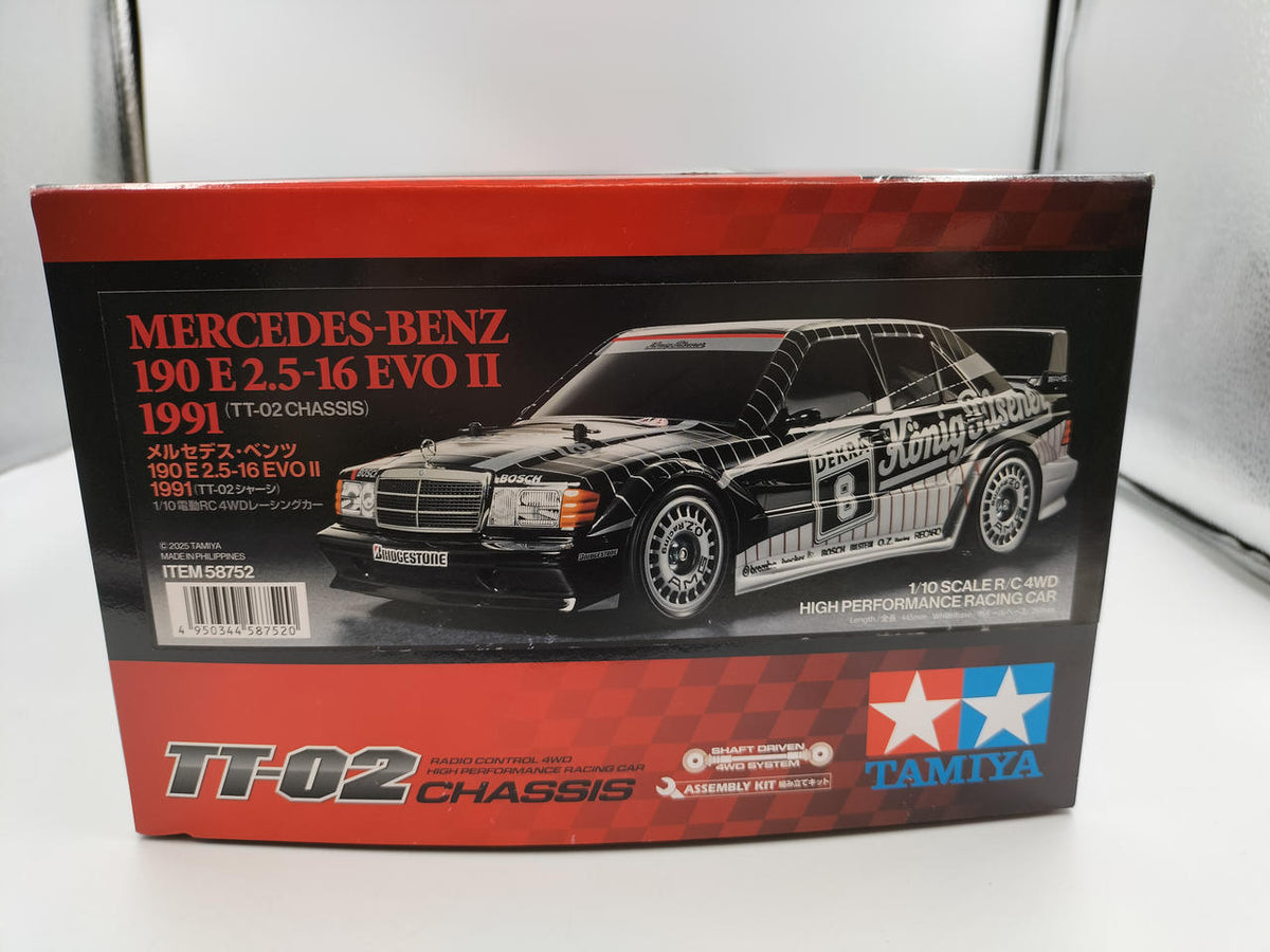 Tamiya 1/10 Electric RC 4WD Racing Car TT-02 CHASSIS SHAFT DRIVEN 4WD