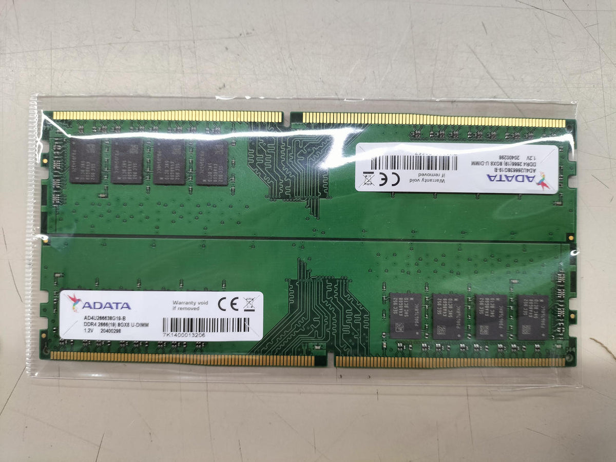 ADATA Memory: DDR4 2666 8GB×2