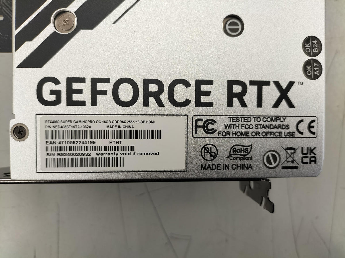 PALIT Graphics Card RTX4080 SUPER GAMINGPRO OC16
