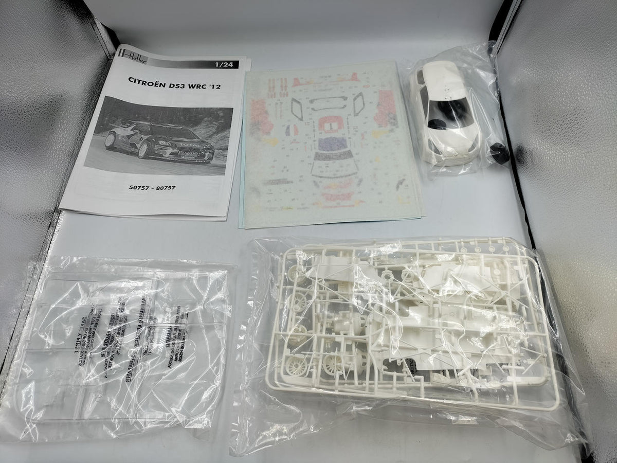 HELLER 1/24 Scale CITROEN DS3 WRC '12