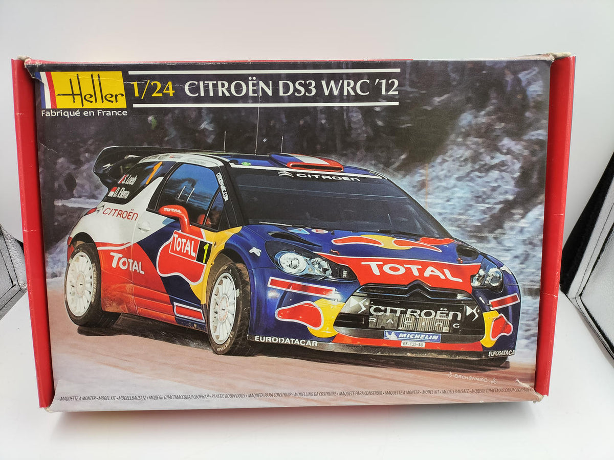HELLER 1/24 Scale CITROEN DS3 WRC '12