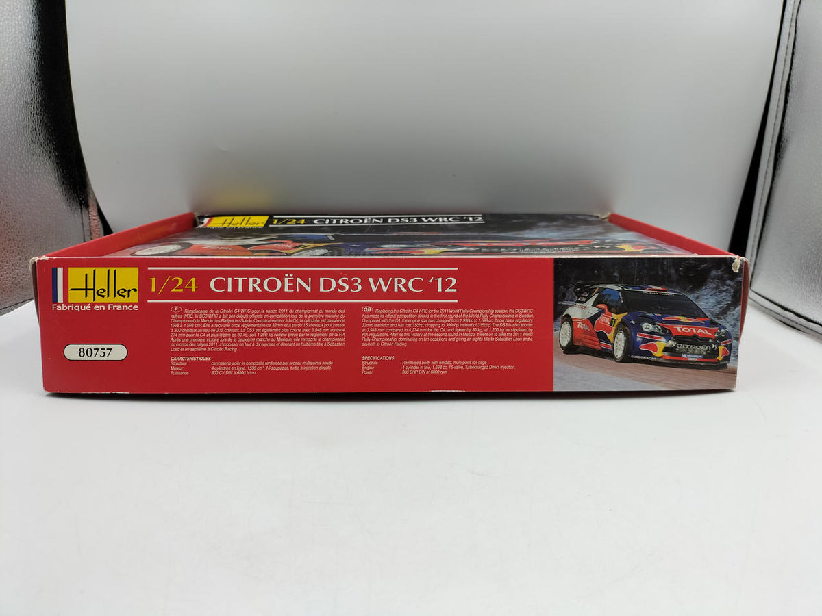 HELLER 1/24 Scale CITROEN DS3 WRC '12