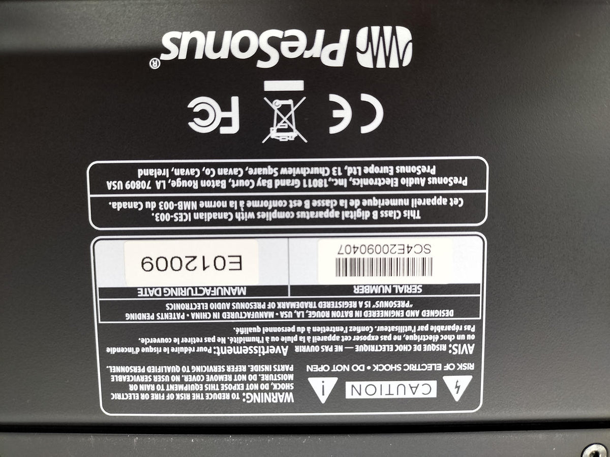 PRESONUS Audio Interface: STUDIO 1824C