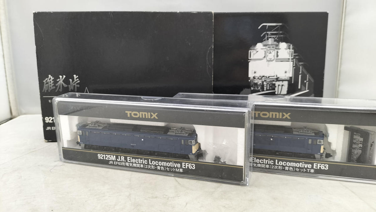 TOMIX EF63 Class Electric Locomotive Second Batch Usui Pass Set 92125