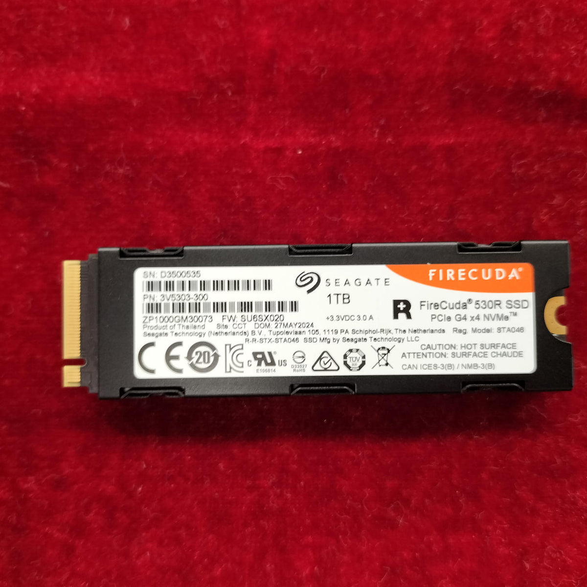 SEAGATE SSD FIRECUDA 530R