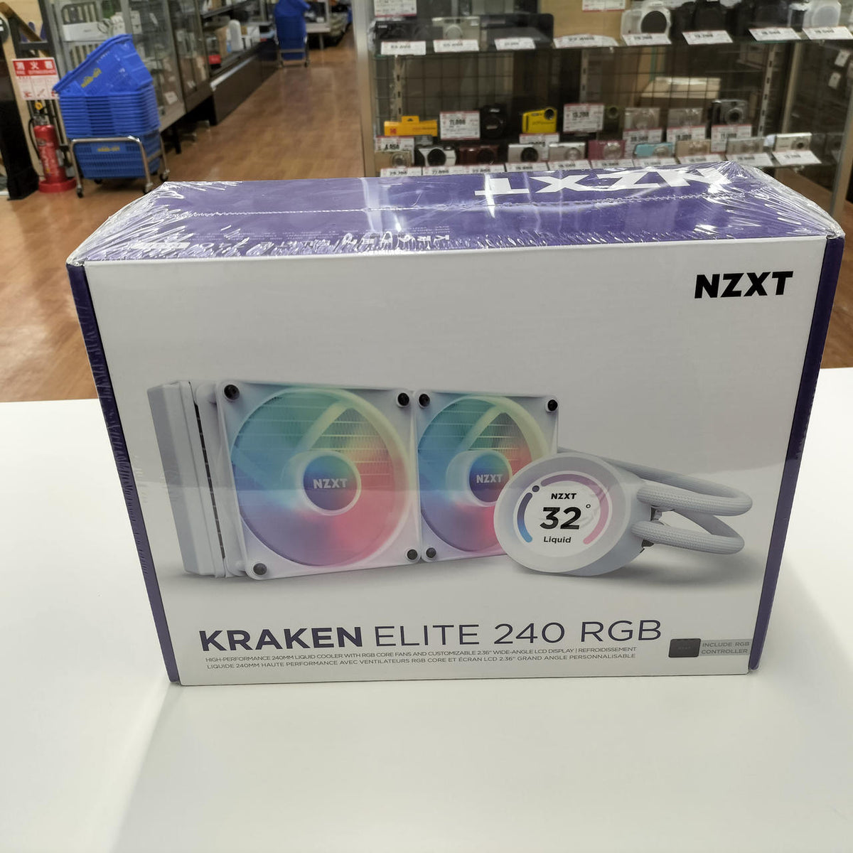 NZXT Water-Cooled CPU Cooler RL-KR24E-W1
