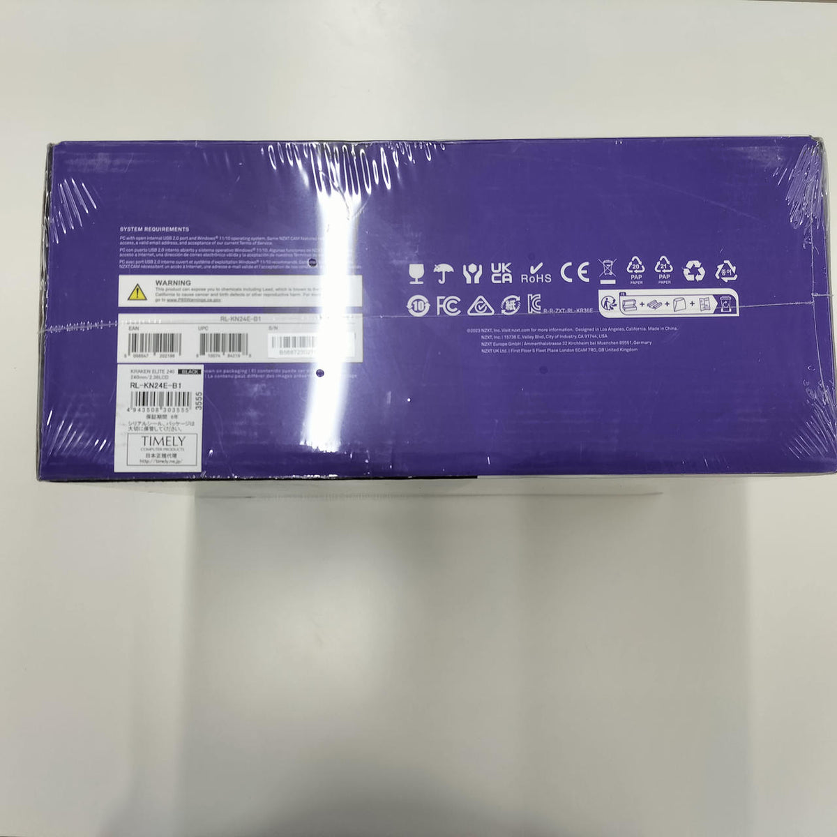 NZXT Water-Cooled CPU Cooler RL-KR24E-B1