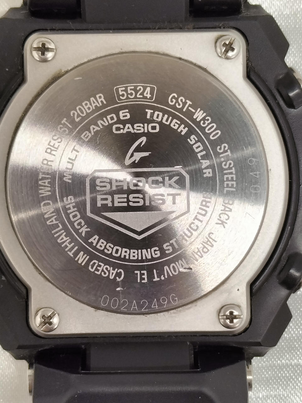 CASIO G-SHOCK GST-W300
