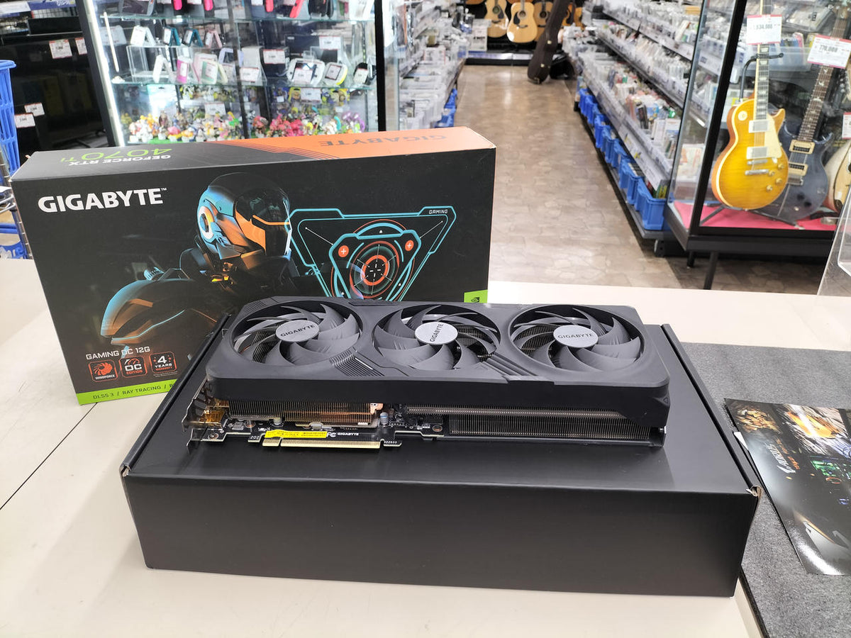 GIGABYTE Graphics Card: GV-N407TGAMING OC-12GD - Banzai Thrifting | BanzaiHobby