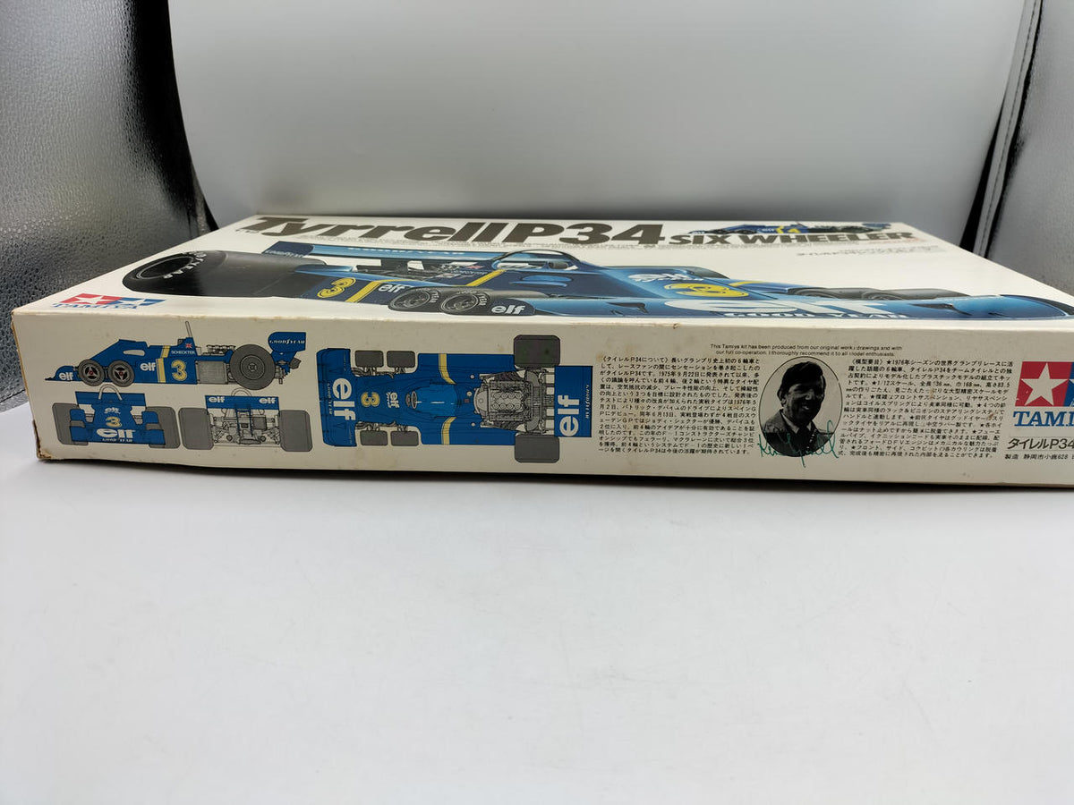 Tamiya 1/12 Scale Plastic Model Tyrell P34 Six-Wheeler - Banzai Thrifting | BanzaiHobby